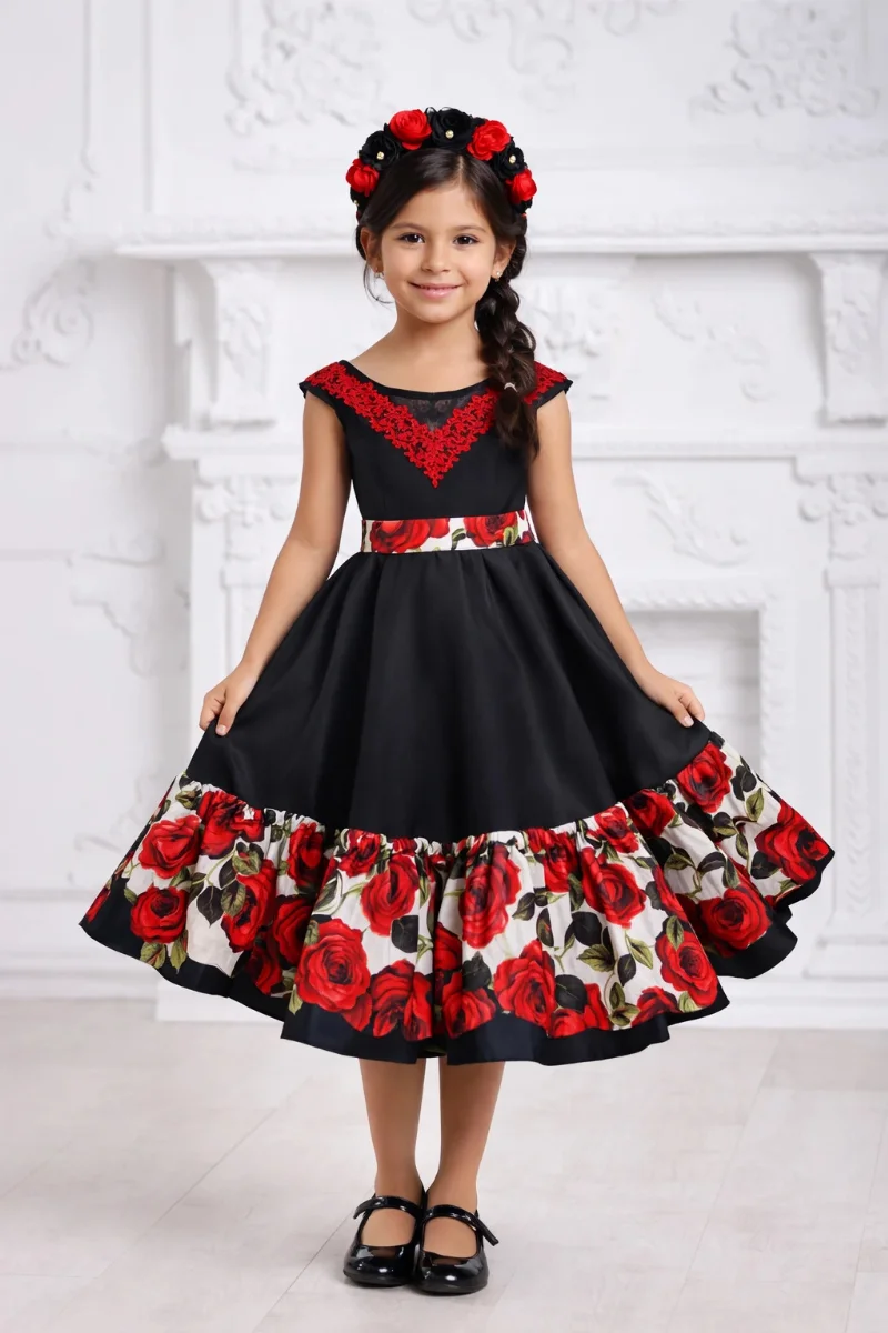 Mexican Girl Carnival Costume No. 7
