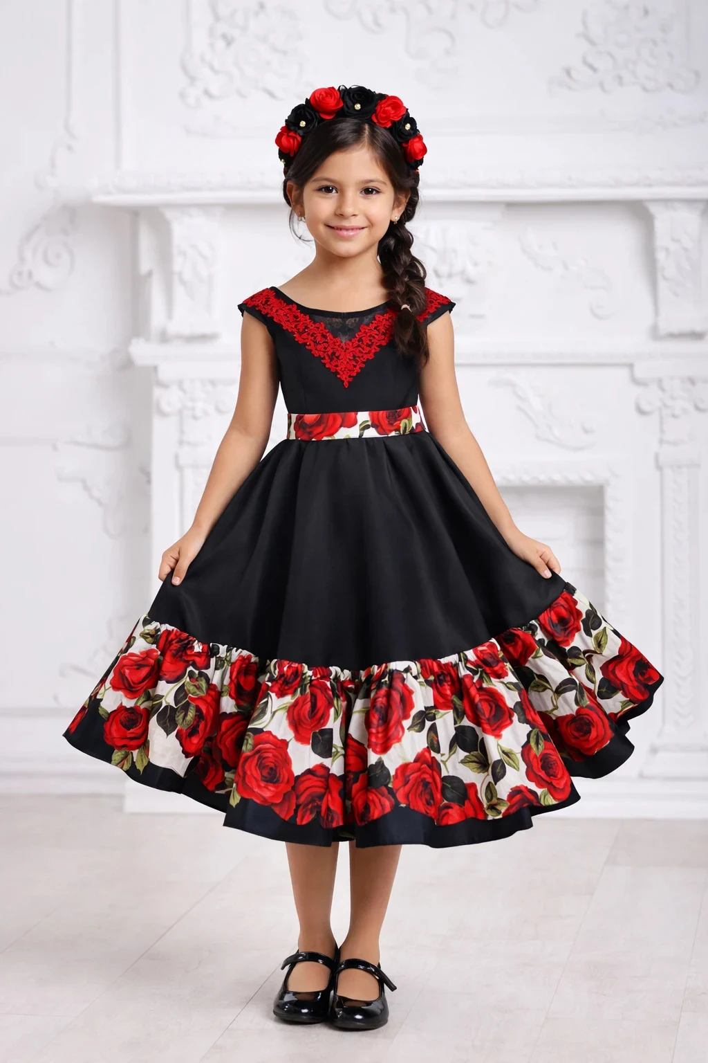 Mexican Girl Carnival Costume No. 7