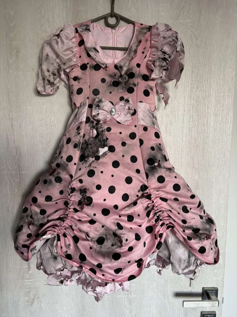 Annabelle Creepy Doll Halloween Costume