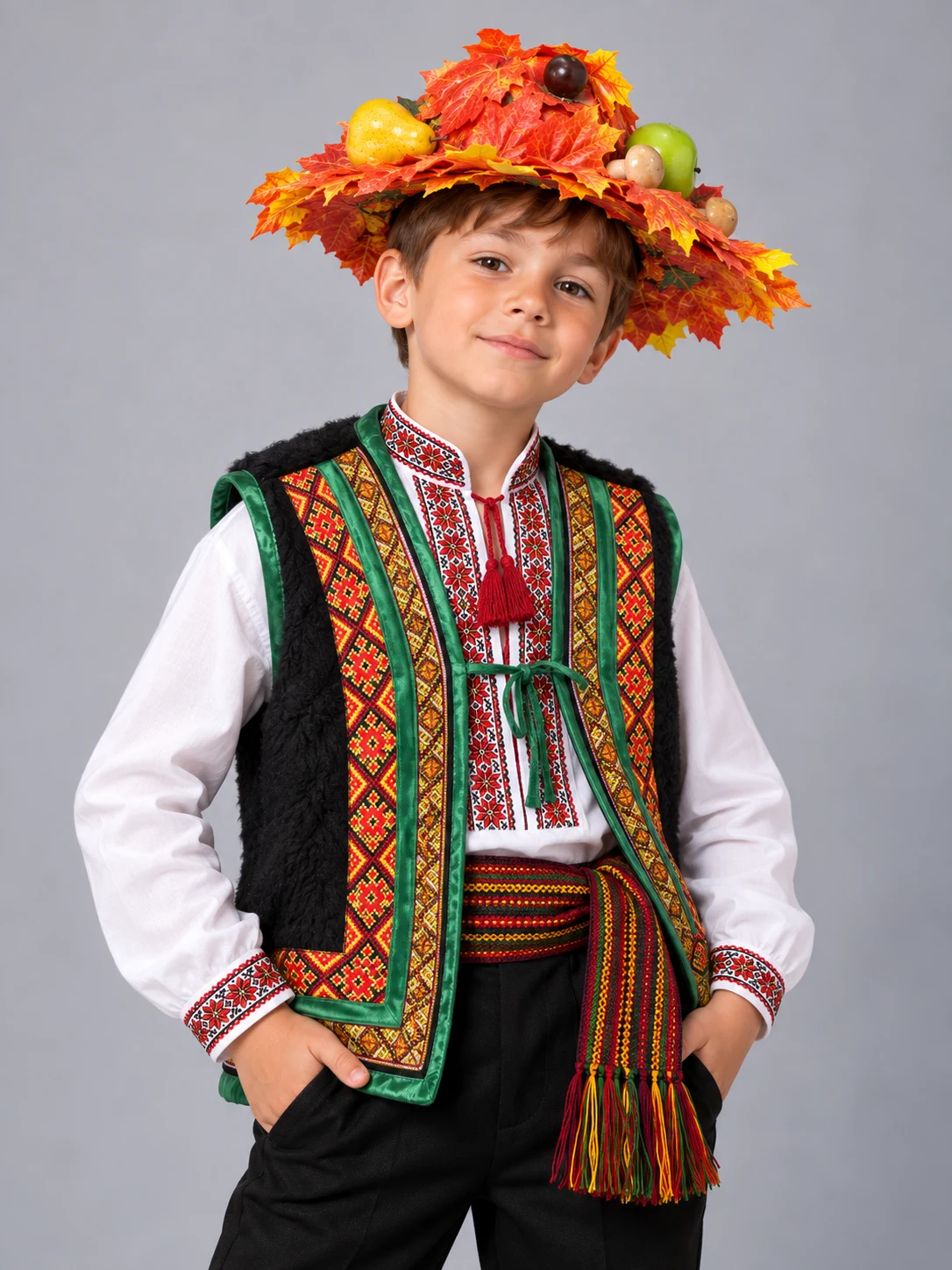 Карнавальний костюм Пан осінь, Осінній місяць
