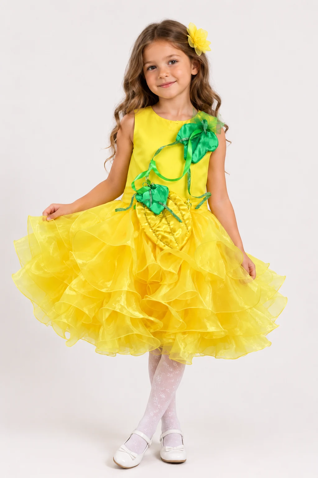 Melon Ruffle Girl's Costume
