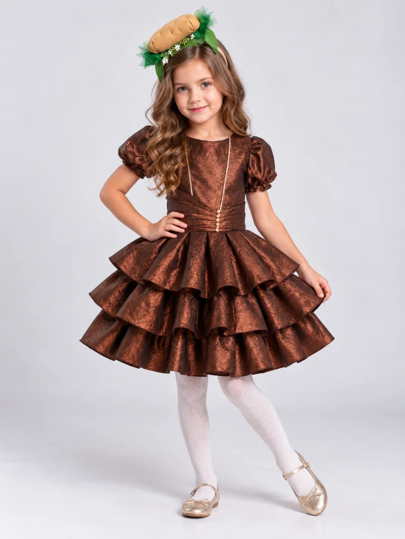 Girl's Potato Carnival Costume by Sonechko