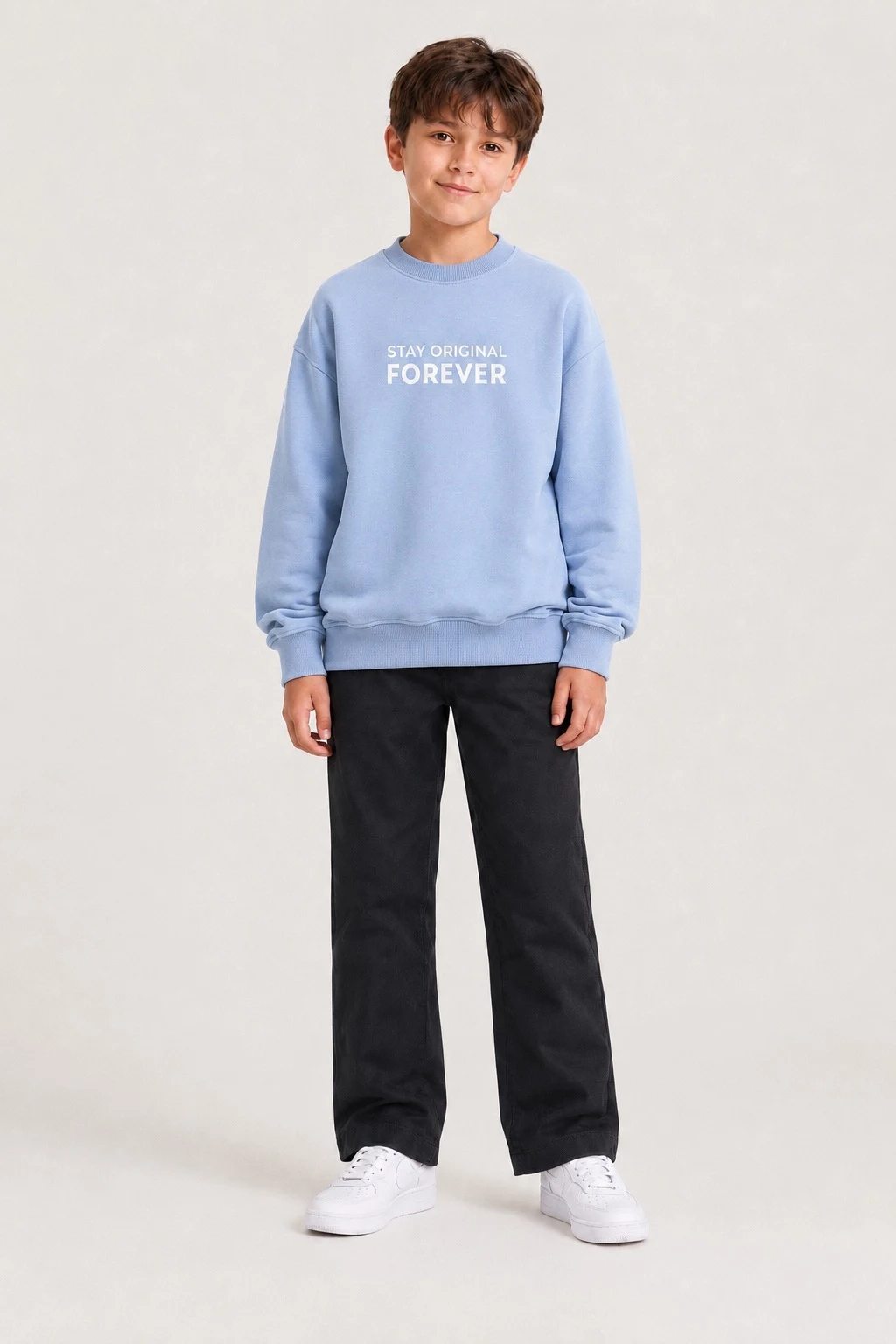 Black Trousers for Boys SK31-06 SMILE TIME