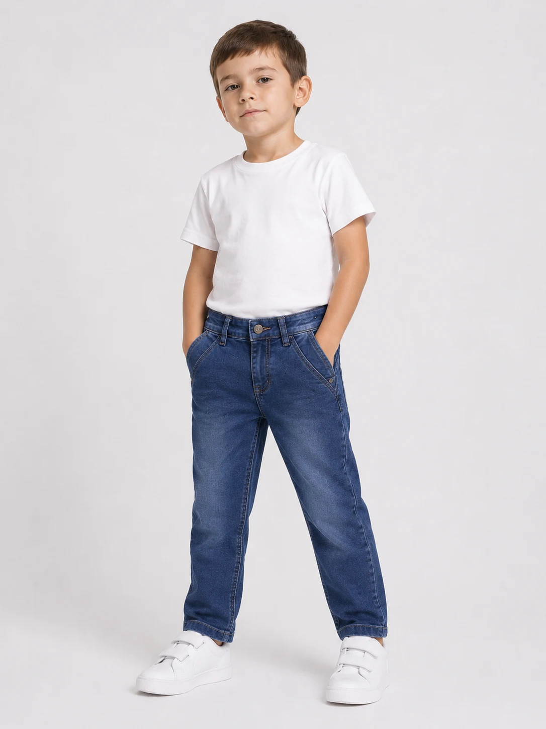 Boys' jeans 636 RONG light blue, Hungary