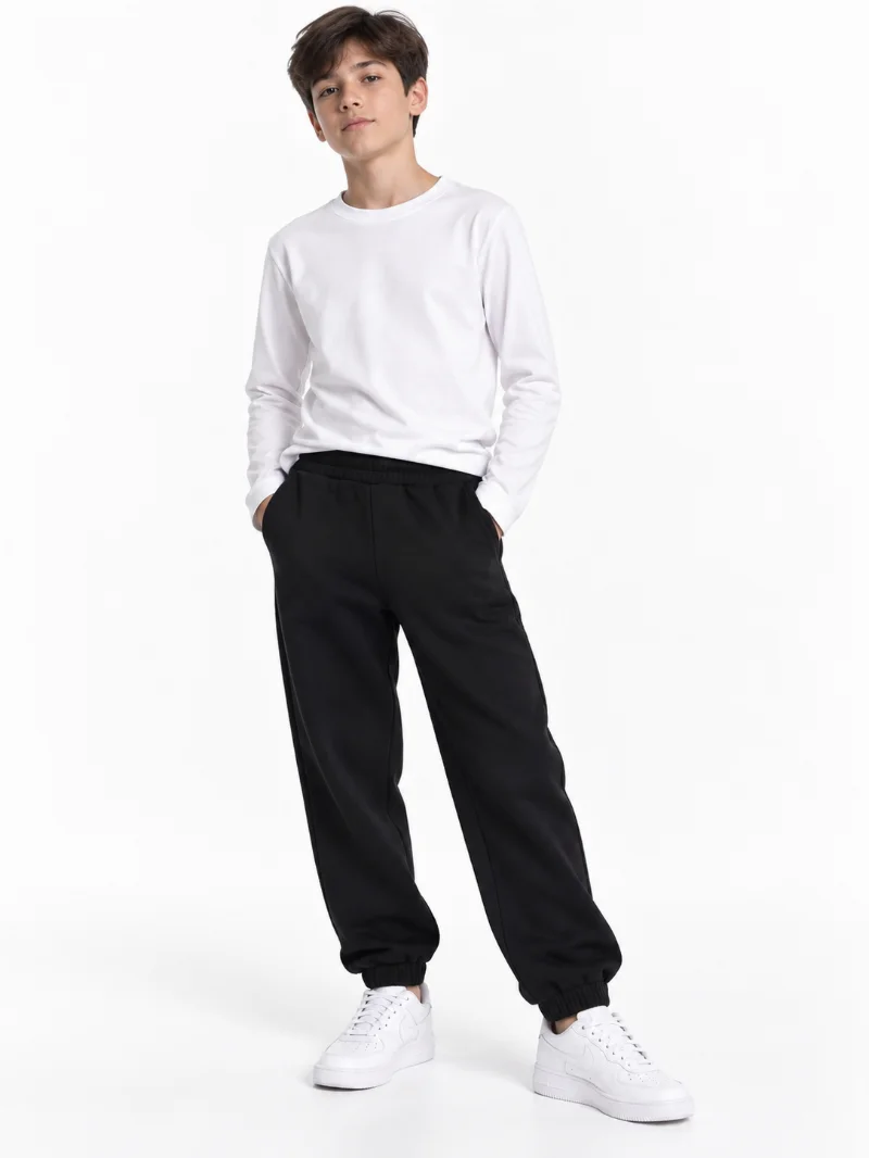 Insulated black joggers 115585 SMIL