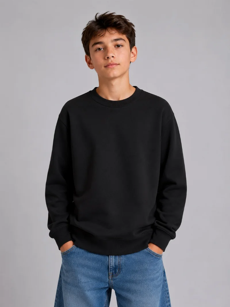 Black Sweatshirt 2315 JakPani