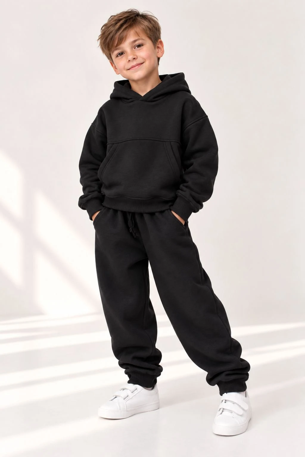 Black Insulated Kangaroo Hoodie 1809 HART