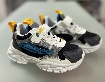 Кросівки E-111 grey yellow Clibee