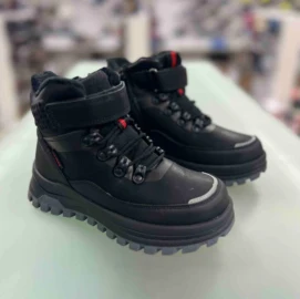 Boys' Winter Boots 757-1 Black Clibee