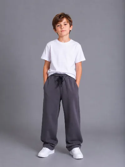 Спортивні штани в стилі baggy сіро-коричневого кольору 1866 HART
