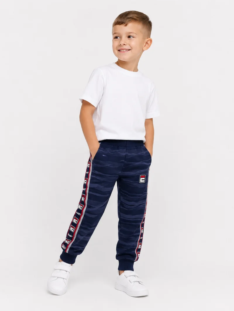 Boys' sweatpants 5755 blue with red, S&D Kids, Hungary
