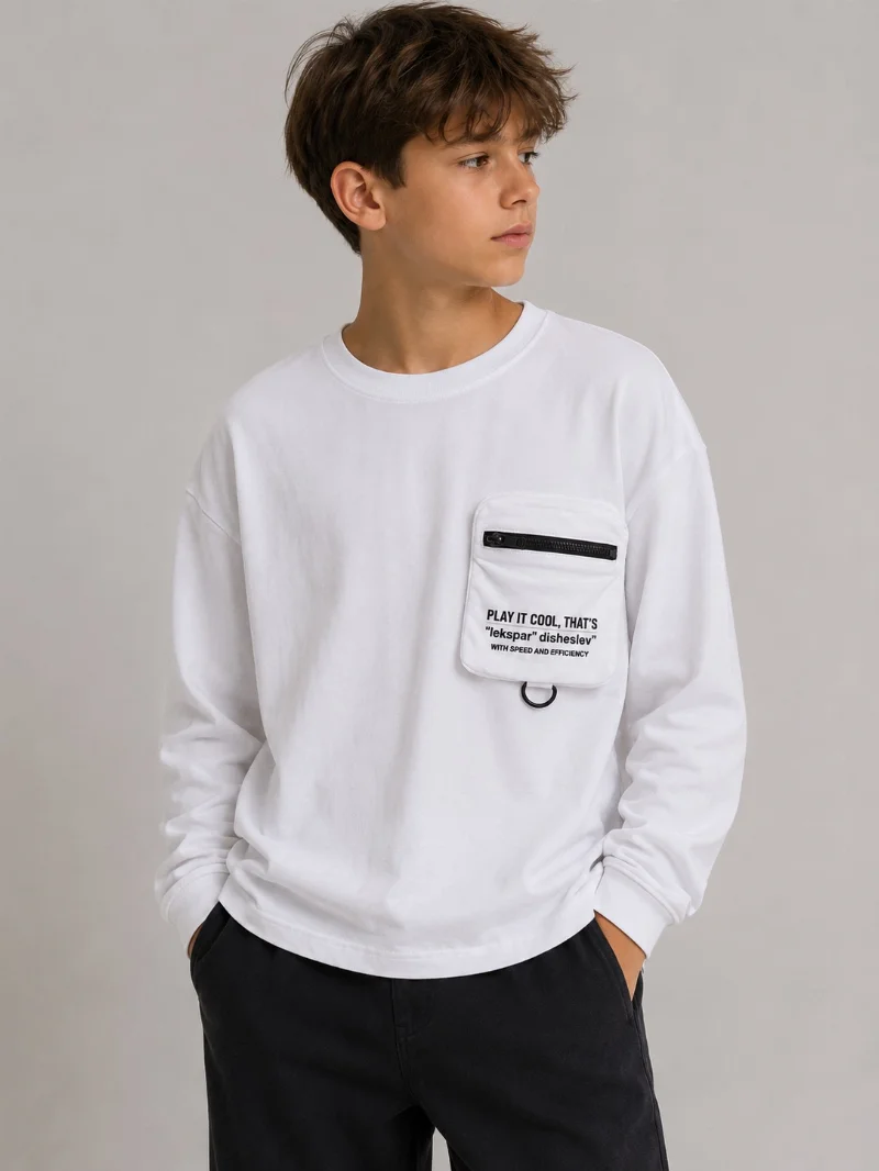 Boys' long-sleeve top 14165 S&D kids