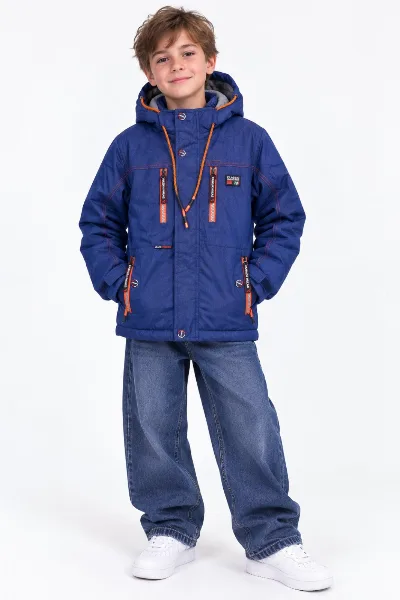 Boys' Dark Blue Mid-Season Jacket Art. 809