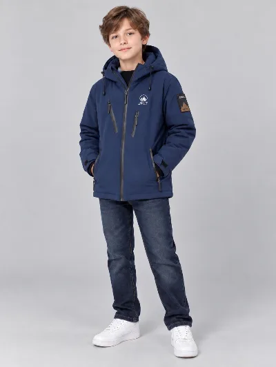 Boys' Blue Transitional Jacket BM-1