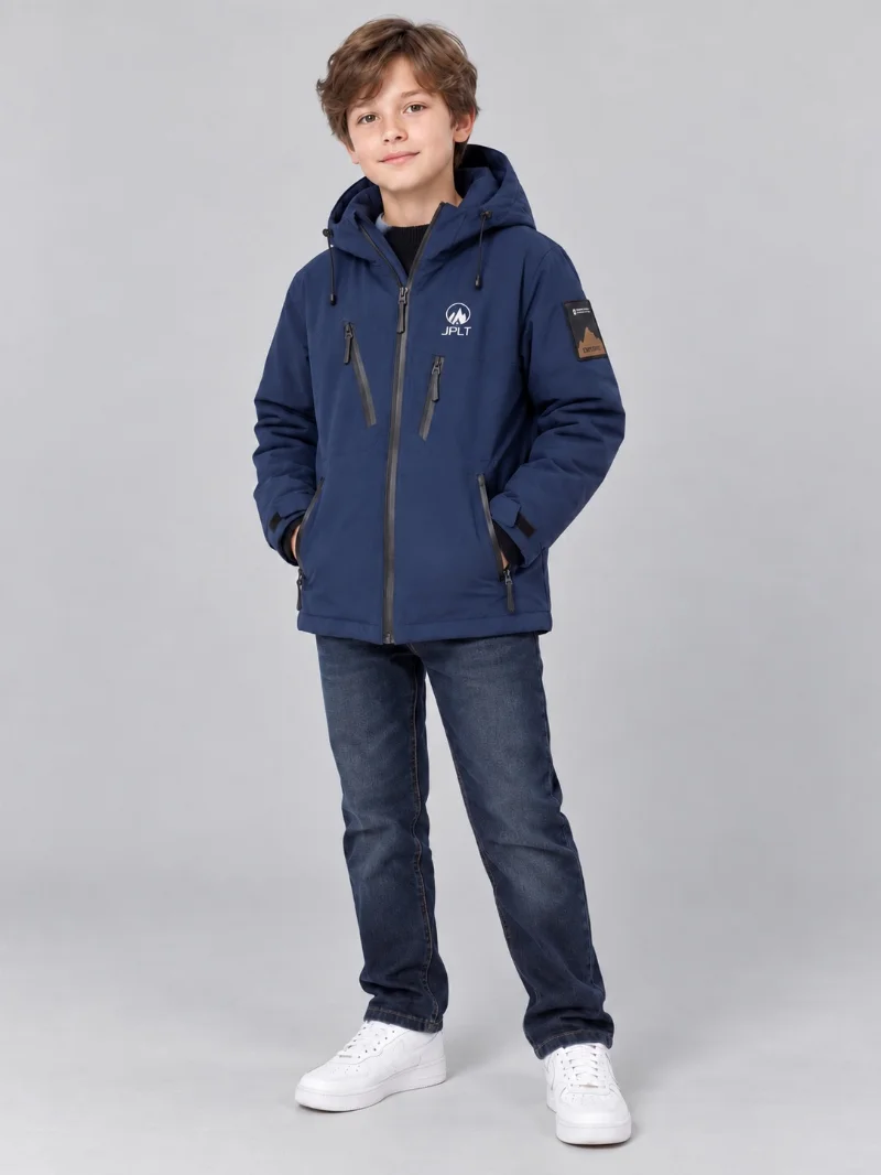 Boys' Blue Transitional Jacket BM-1