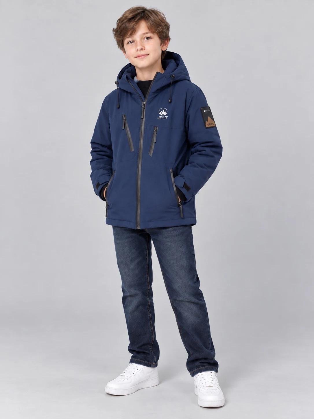 Boys' Blue Transitional Jacket BM-1