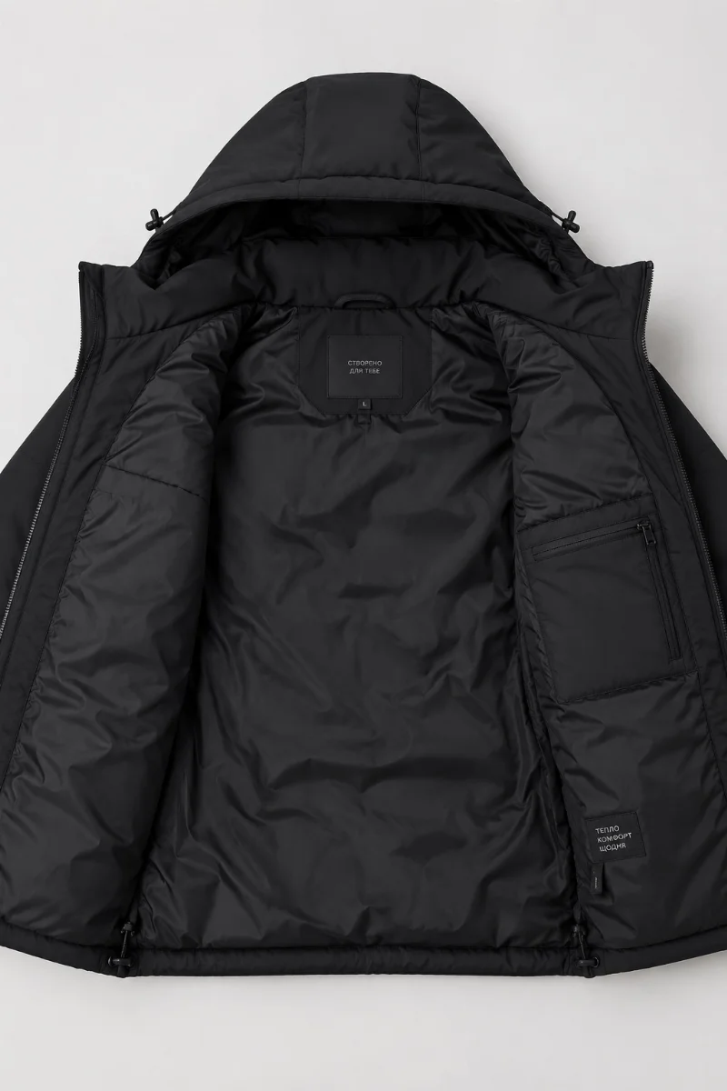 Куртка ARMANI чорна M22-72 Туреччина