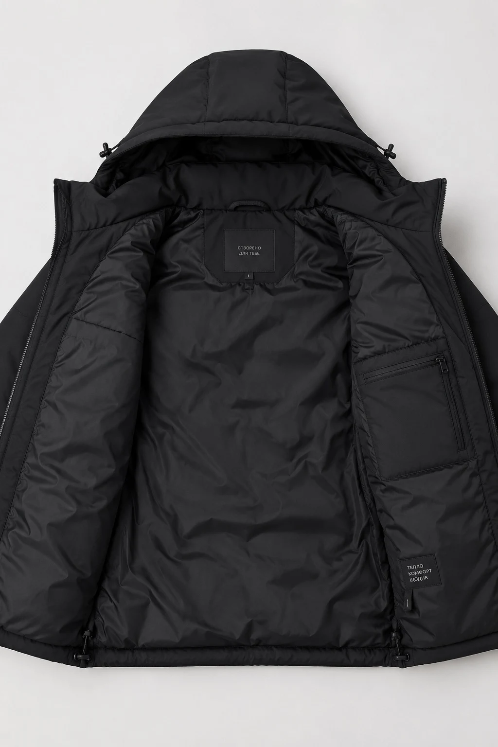 Куртка ARMANI чорна M22-72 Туреччина