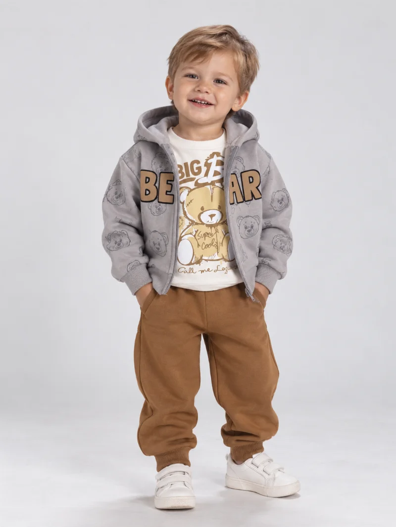 Костюм утеплений 3-ка (кофта, штанці, реглан)  BEAR арт.312 Туреччина