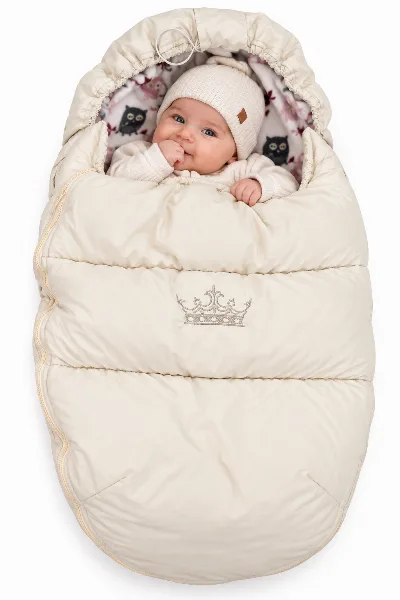 Winter Stroller Sleeping Bag Envelope Milky 088-6 Veres