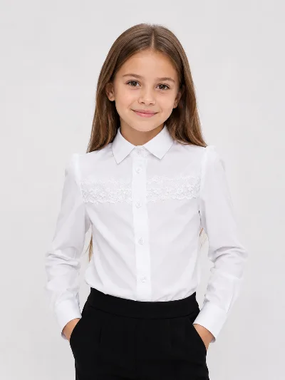 School blouse for girls 3022-1