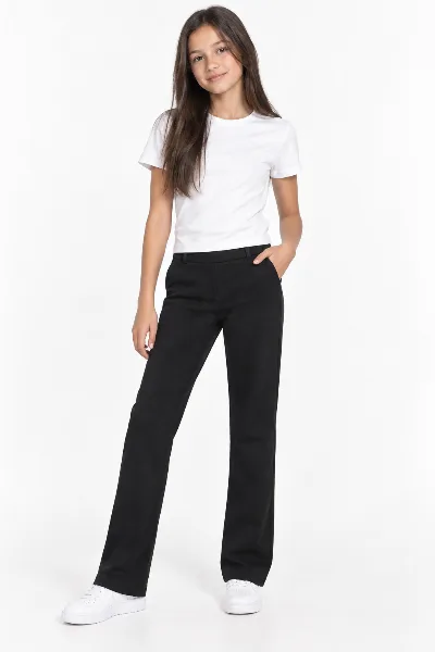 Velour Pants for Girls 7398
