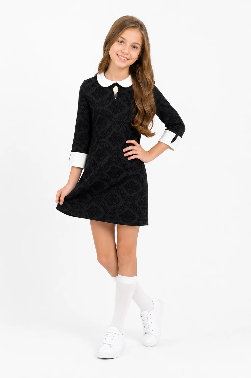 School Dress 25 Black