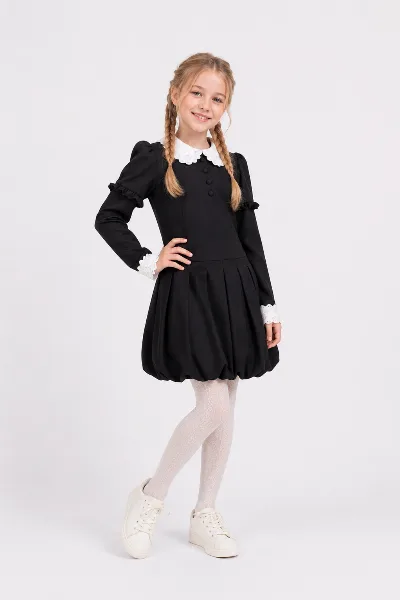 School dress 1891tr black
