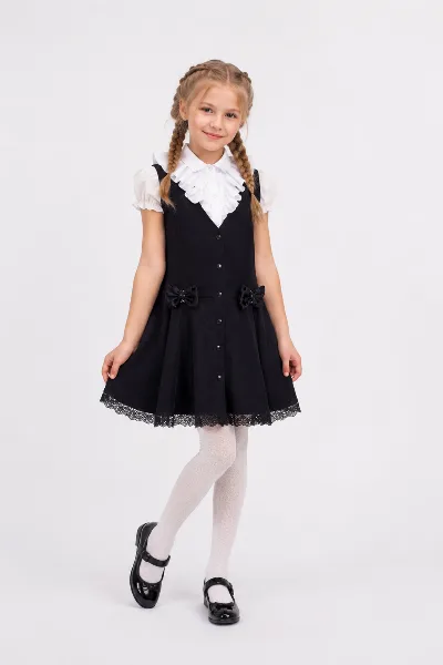 Girls' School Pinafore Dress 3234sh