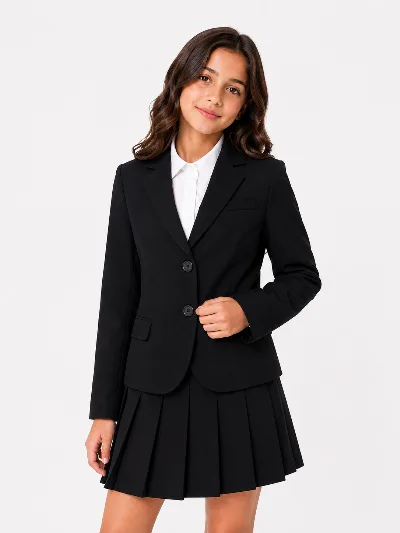 School jacket Marina black