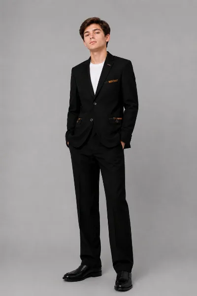Classic Black Suit for Boys A193 W-F, Ukraine