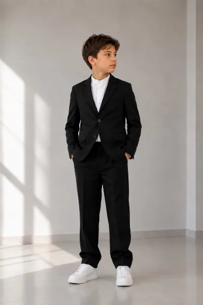 Black school suit for boys, 511-В, Saymont Tay