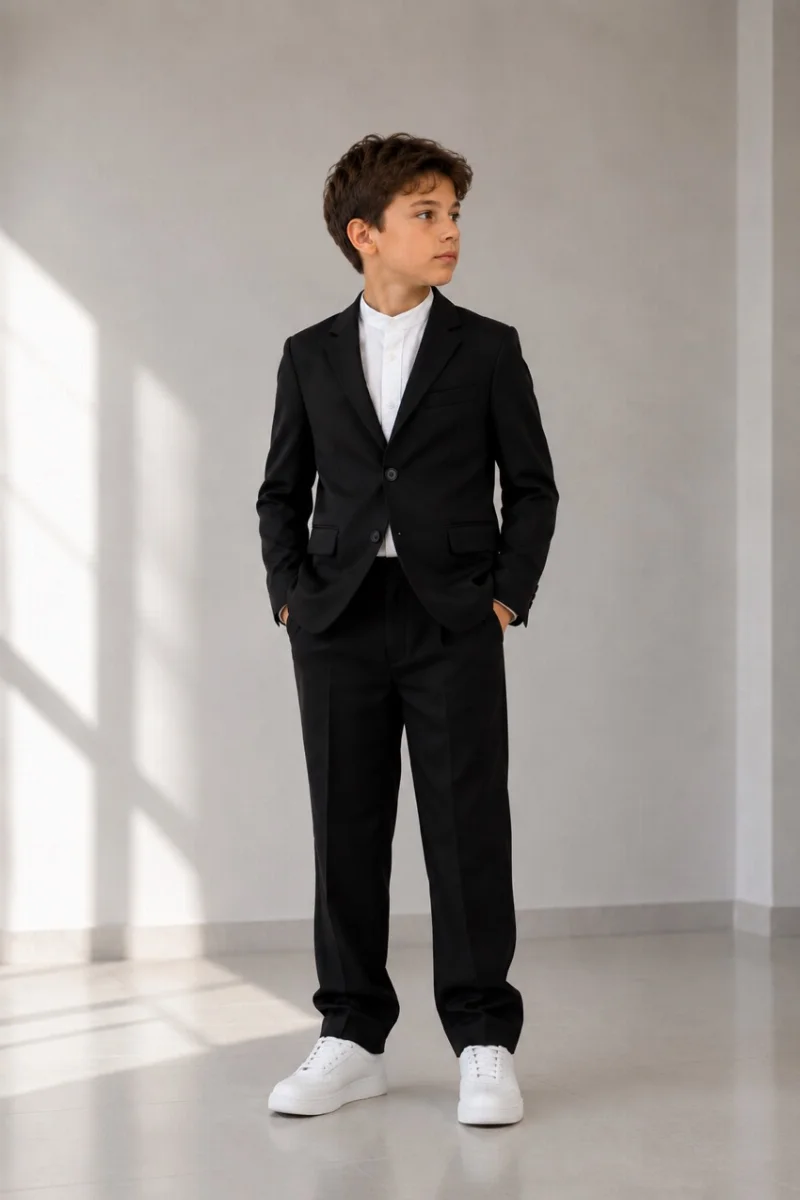 Black school suit for boys, 511-В, Saymont Tay