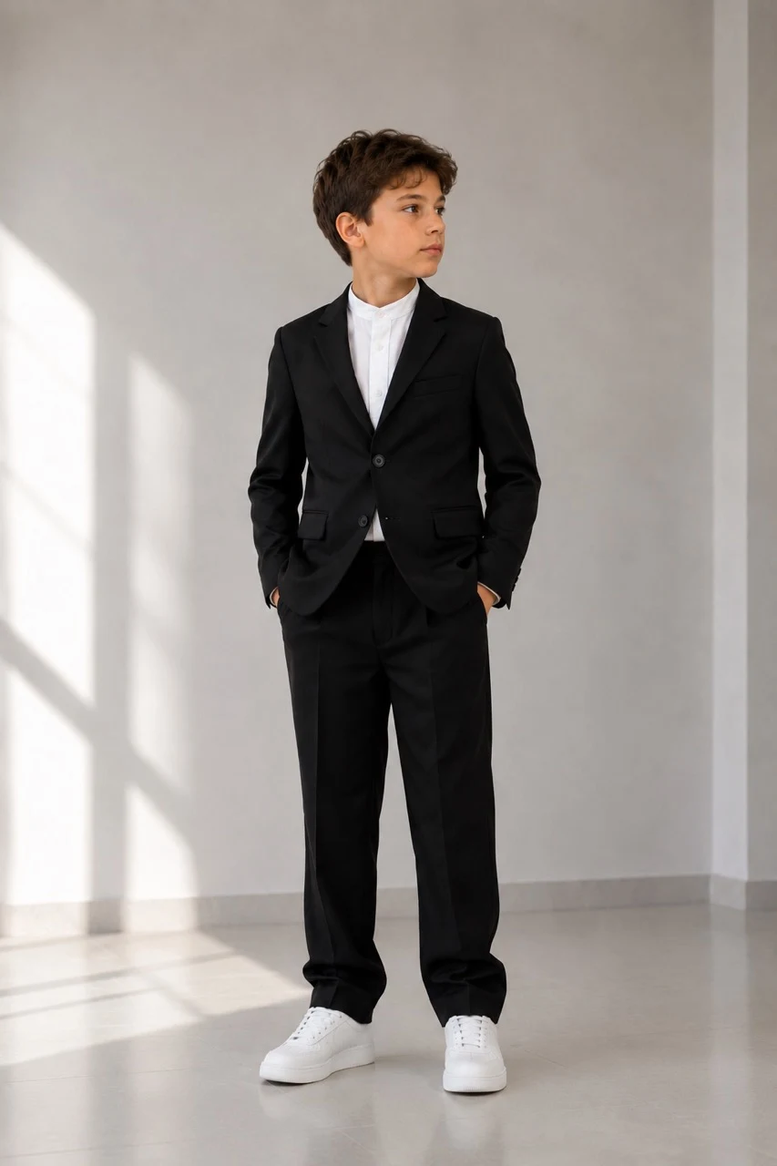Black school suit for boys, 511-В, Saymont Tay